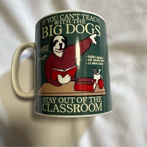Big Dogs Green Classroom Mug 30 onz from 2001